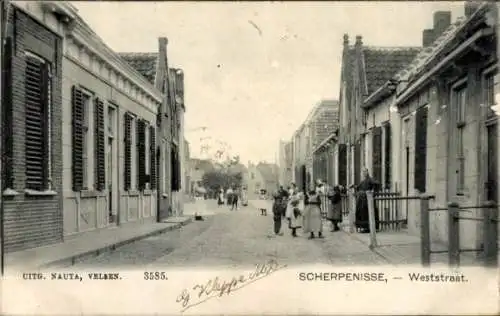 Ak Scherpenisse Zeeland, Weststraat