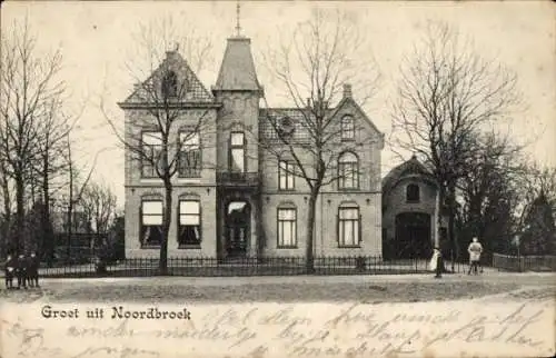 Ak Noordbroek Groningen, Villa