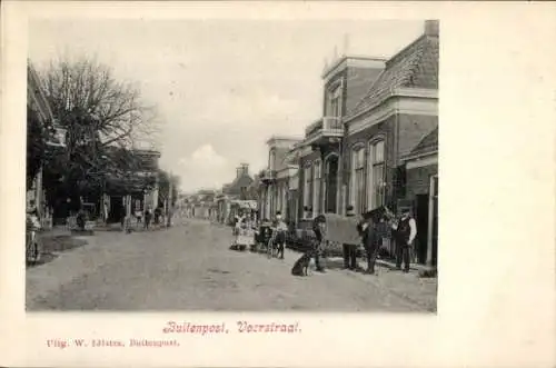 Ak Buitenpost Achtkarspelen Fryslân Niederlande, Voorstraat