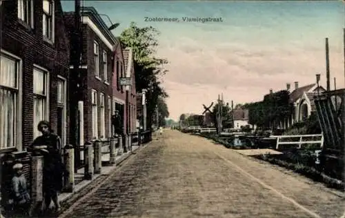 Ak Zoetermeer Südholland, Vlamingstraat