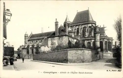 Ak Compiègne Oise, Kirche St. Antoine