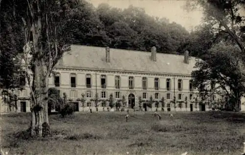 Ak Les Pressoirs du Roi Seine et Marne, Schloss, L'Ouevre des Pupilles de l'Ecole Publique