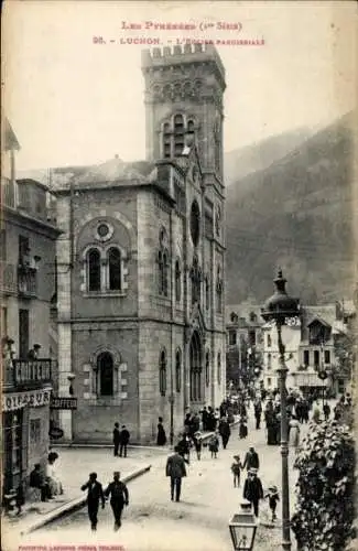 Ak Luchon Haute Garonne, L'Eglise Paroissiale