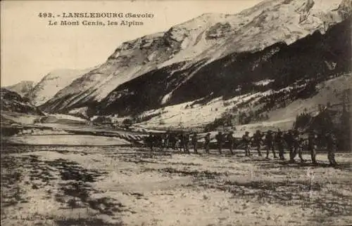 Ak Lanslebourg Savoie, Mont Cenis, Alpins