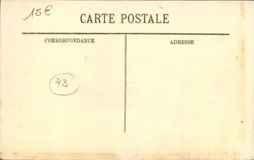 Ak Canal de Savieres, Village du Portout