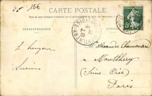 Ak Moutiers Salins Savoie, Entree des Casernes