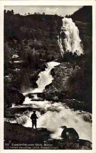 Ak Ulvik Hardanger Norwegen, Espelandsfossen