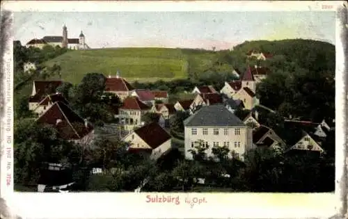 Ak Sulzbürg Mühlhausen in der Oberpfalz, Teilansicht