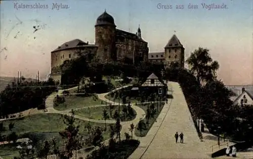 Ak Mylau Reichenbach im Vogtland, Kaiserschloss