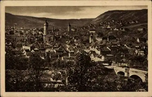 Ak Jena in Thüringen, Totalansicht, Blick vom Hausberg