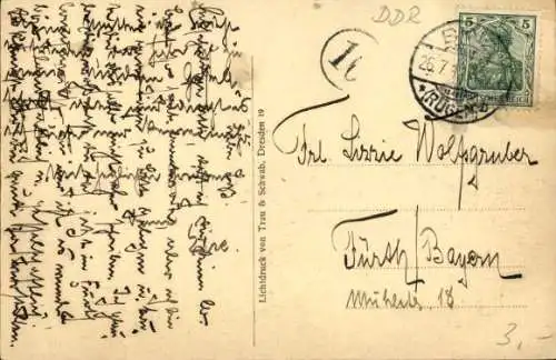 Ak Binz a. Rügen, Strand am Kurhaus, Seebrücke