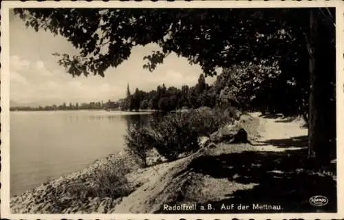 Ak Radolfzell am Bodensee, auf der Mettnau, Panorama