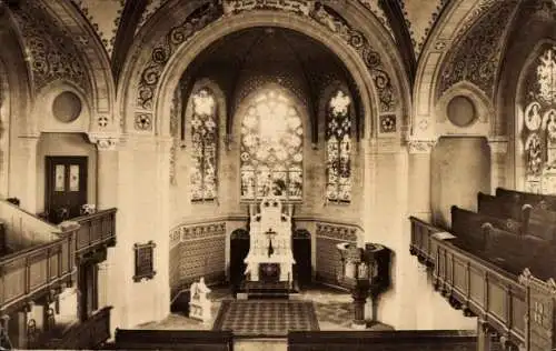 Ak Rudolstadt in Thüringen, Lutherkirche, Innenraum