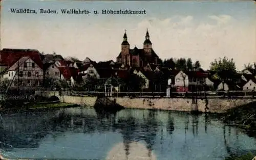 Ak Walldürn Baden, Wallfahrts- und Höhenluftkurort, Kirche