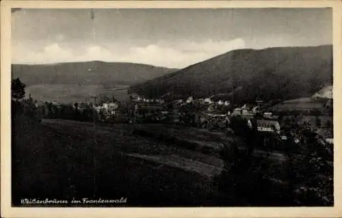 Ak Weißenbrunn in Oberfranken, Frankenwald, Totalansicht