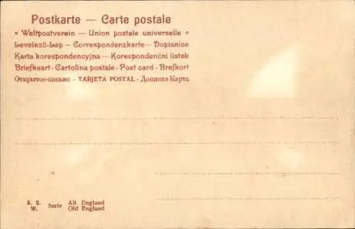 Künstler Litho Anders, O., Kutsche, Pferd frisst Gras, Wütender Bauer