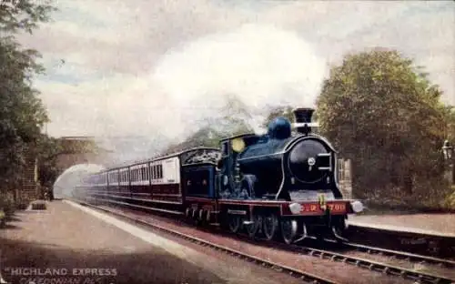 Ak Caledonian Railway, Grampian Express, Highland Express, Tender 780