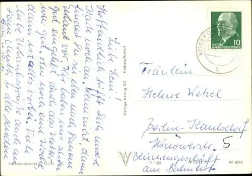 Ak Ostseebad Koserow auf Usedom, Strand, Boote