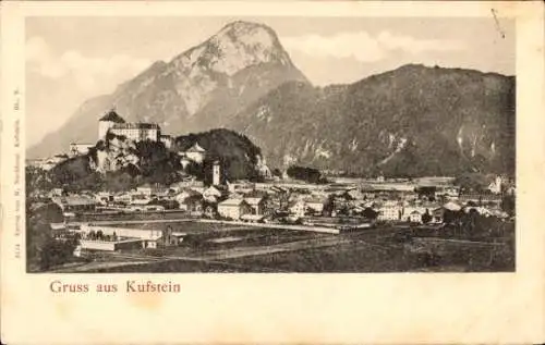 Ak Kufstein in Tirol, Panorama