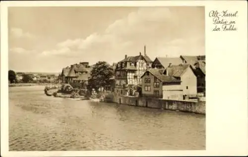Ak Kassel in Hessen, Teilansicht, Fulda
