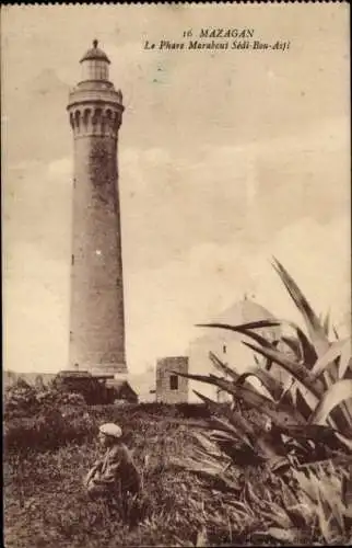 Ak Mazagan Algerien, Marabout Leuchtturm Sidi-Bou-Asji