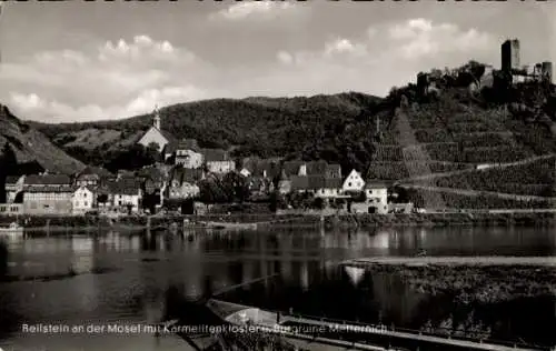 Ak Beilstein an der Mosel, Karmelitenkloster, Burgruine Metternich