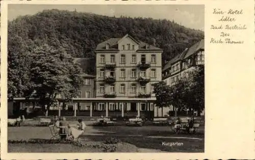 Ak Bad Bertrich an der Mosel Eifel, Kur-Hotel Adler