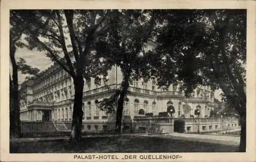 Ak Aachen, Palast-Hotel "Der Quellenhof"