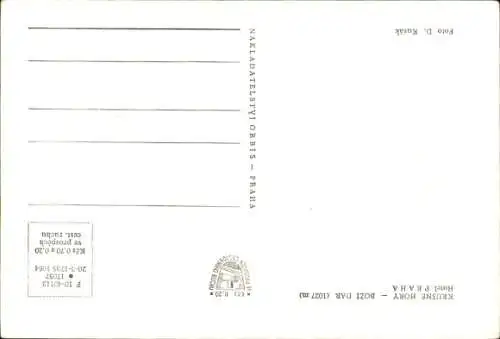 Ak Boží Dar Gottesgab Erzgebirge Region Karlsbad, Hotel Praha