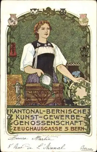 Litho Bern Stadt, Kantonal-Bernische Kunst-Gewerbe-Genossenschaft, Zeughausgasse 5