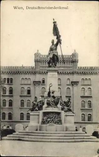 Ak Wien I., Deutschmeisterdenkmal