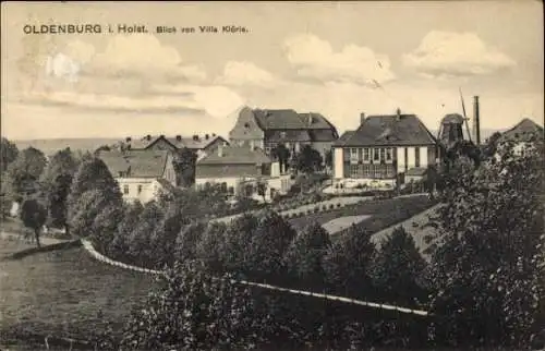 Ak Oldenburg in Holstein, Blick von Villa Klöris