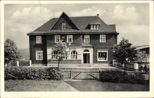 Ak Schmiedefeld Saalfeld an der Saale, Gästehaus zur Barbe