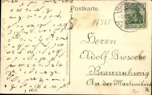 Ak Bad Frankenhausen am Kyffhäuser Thüringen, Anger