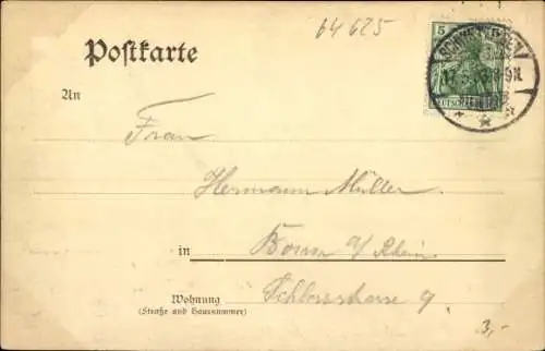 Ak Auerbach Bensheim an der Bergstraße Hessen, Gesamtansicht