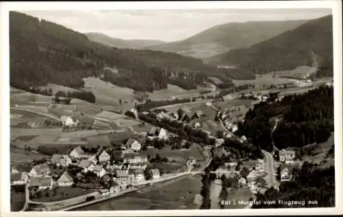 Ak Schönegründ Röt Baiersbronn im Schwarzwald, Fliegeraufnahme