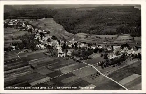 Ak Simmersfeld im Schwarzwald, Fliegeraufnahme