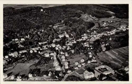 Ak Bad Liebenstein im Thüringer Wald, Luftaufnahme