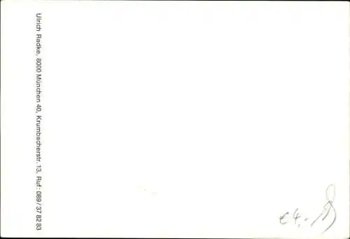 Ak Schauspieler Ulrich Radke, Portrait, Autogramm