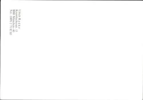 Ak Schauspieler Ulrich Radke, Portrait, Autogramm