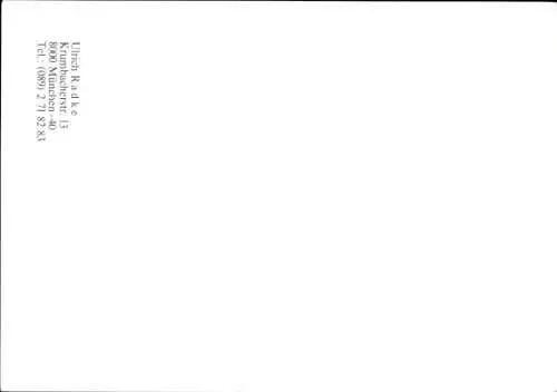 Ak Schauspieler Ulrich Radke, Portrait, Autogramm