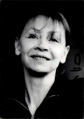 Ak Schauspielerin Jutta Hoffmann, Portrait, Autogramm