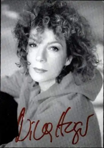 Ak Schauspielerin Nina Hoger, Portrait, Autogramm