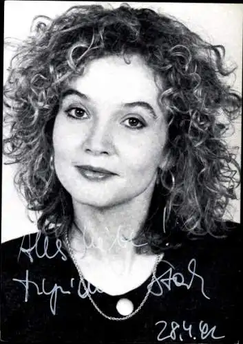 Ak Schauspielerin Myriam Stark, Portrait, Autogramm