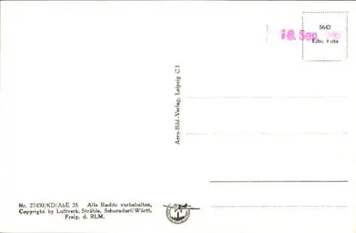 Ak Altötting in Oberbayern, Luftbild