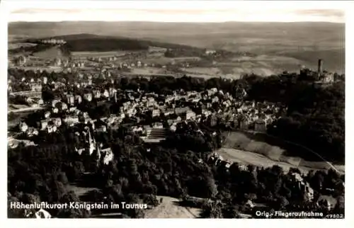 Ak Königstein im Taunus, Fliegeraufnahme