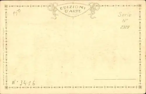 Künstler Ak Bertiglia, Stierkampf, Reiter