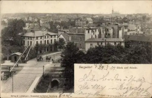 Ak Hamburg Bergedorf, Blick auf Sande