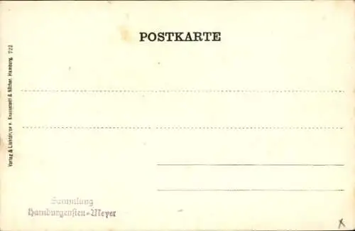 Ak Hamburg Mitte Borgfelde, Borgfelderstraße