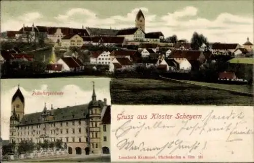 Ak Scheyern in Oberbayern, Kloster, Prälaturgebäude